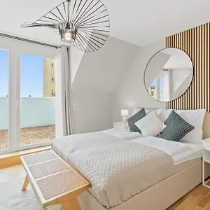 Stylish - 3 Min To U1 Kagraner Platz Apartament Wiedeń